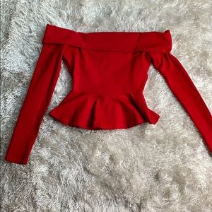 Off the shoulder top